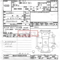 BMW 3-Series лот № 1033 оценка 3.5  с аукциона в Японии 6