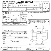Hino DUTRO лот № 8016 оценка 3.5  с аукциона в Японии 9