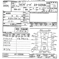 Honda LIFE лот № 3004 оценка 3  с аукциона в Японии 10