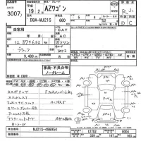 Mazda AZ WAGON лот № 3007 оценка R  с аукциона в Японии 10