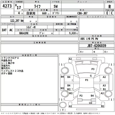 Honda LIFE  с аукциона в Японии