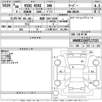BMW MINI лот № 5020 оценка 4.5  с аукциона в Японии 2