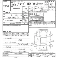 Nissan CUBE лот № 2236 оценка R  с аукциона в Японии 5