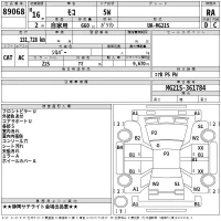 Nissan MOCO лот № 89068 оценка RA  с аукциона в Японии 2