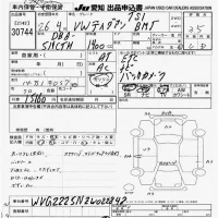Volkswagen TIGUAN лот № 30744 оценка 3.5  с аукциона в Японии 9