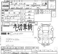 Suzuki WAGON R лот № 3509 оценка RC  с аукциона в Японии 2