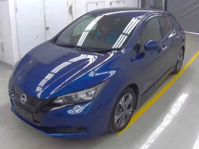 Nissan LEAF  с аукциона в Японии