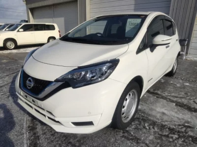 Nissan NOTE  с аукциона в Японии