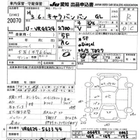 Nissan CARAVAN VAN лот № 20070 оценка R  с аукциона в Японии 9