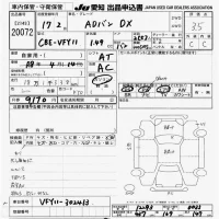 Nissan AD лот № 20072 оценка 3.5  с аукциона в Японии 9