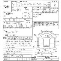 Subaru LEGACY лот № 7251 оценка R  с аукциона в Японии 4
