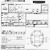 Nissan MARCH лот № 8048 оценка 3.5  с аукциона в Японии 7