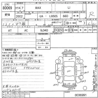 Daihatsu MAX лот № 80069 оценка R  с аукциона в Японии 10