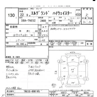 Nissan ELGRAND лот № 130 оценка R  с аукциона в Японии 2
