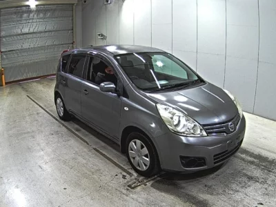 Nissan NOTE  с аукциона в Японии