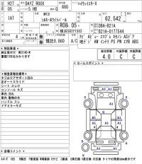 Nissan DAYZ ROOX лот № 3007 оценка 4  с аукциона в Японии 5