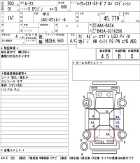 Nissan ROOX лот № 3005 оценка 4.5  с аукциона в Японии 5