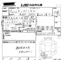 Mazda BONGO VAN лот № 9427 оценка R  с аукциона в Японии 5
