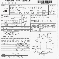 Suzuki WAGON R лот № 4047 оценка R  с аукциона в Японии 7