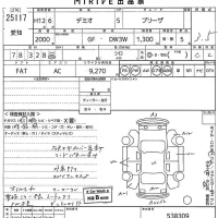 Mazda DEMIO лот № 25117 оценка 3.5  с аукциона в Японии 10