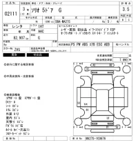Suzuki SOLIO лот № 2111 оценка 3.5  с аукциона в Японии 6