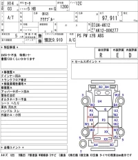 Nissan MARCH лот № 8004 оценка R  с аукциона в Японии 4