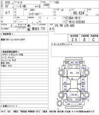 Nissan MARCH лот № 8541 оценка 3.5  с аукциона в Японии 5