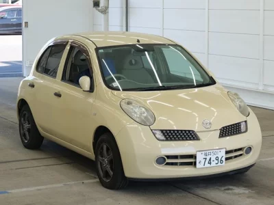 Nissan MARCH  с аукциона в Японии