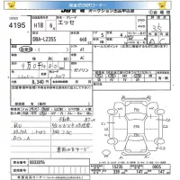 Daihatsu Esse лот № 4195 оценка 3.5  с аукциона в Японии 8