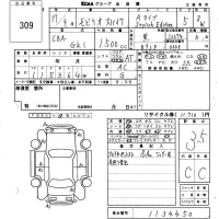 Honda SPIKE лот № 309 оценка 3.5  с аукциона в Японии 6