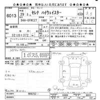 Nissan SERENA лот № 6013 оценка 3.5  с аукциона в Японии 6