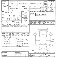 Daihatsu MOVE CANBUS лот № 3029 оценка 3.5  с аукциона в Японии 8