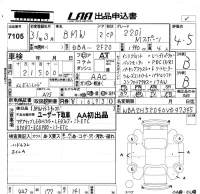 BMW 2-Series лот № 7105 оценка 4.5  с аукциона в Японии 5