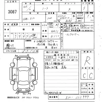 Nissan NOTE лот № 3087 оценка R  с аукциона в Японии 6