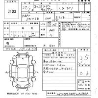 Volkswagen TIGUAN лот № 3103 оценка 3.5  с аукциона в Японии 6