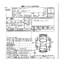 Suzuki JIMNY лот № 1020 оценка 3  с аукциона в Японии 7