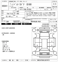 Mercedes-Benz B CLASS лот № 5041 оценка 3.5  с аукциона в Японии 6