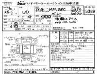 Nissan CONDOR лот № 3389 оценка 3  с аукциона в Японии 4