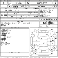 Toyota VOXY лот № 3 оценка 3  с аукциона в Японии 2