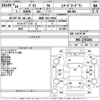 Honda VAMOS лот № 18149 оценка RA  с аукциона в Японии 2