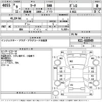 Nissan MARCH лот № 4055 оценка R  с аукциона в Японии 2