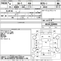 Toyota COROLLA лот № 74038 оценка RA  с аукциона в Японии 2