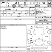 Mazda CX-8 лот № 2004 оценка 3.5  с аукциона в Японии 2