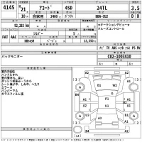 Honda ACCORD лот № 4145 оценка 3.5  с аукциона в Японии 2