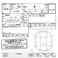 Honda ODYSSEY лот № 5008 оценка   с аукциона в Японии 3