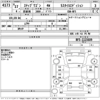 Honda STEP WAGON лот № 4173 оценка 3  с аукциона в Японии 2