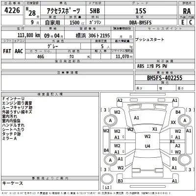 Mazda AXELA  с аукциона в Японии