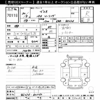 Mazda DEMIO лот № 70118 оценка R  с аукциона в Японии 10