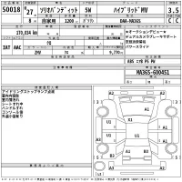 Suzuki SOLIO лот № 50018 оценка 3.5  с аукциона в Японии 2
