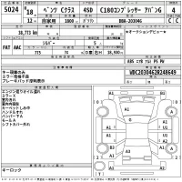 Mercedes-Benz C CLASS лот № 5024 оценка 4  с аукциона в Японии 2